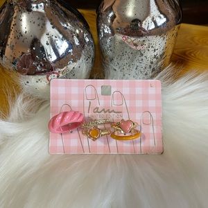 I Am Limited Edition Set of Colorful Rings